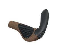 Ergon GP4 EVO Bicycle Grips with built in Bar Ends, Biokork, Small