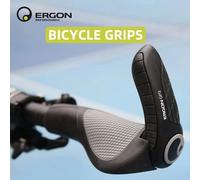 ERGON Mountain Bike Handlebar Grips GP1 GP3 GP5 Bicycle Bar End Mount Clamp Handle Grip Ergonomics Rubber Road Cycling Lock Grip GE1