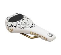 Ergon Sm Downhill Comp Vali Holl Edition Saddle 120 mm White / Black / Gold