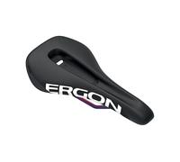 Ergon SM Enduro Mens Pro Saddle with Titanium Oil Slick Rails, Black, Size Medium/Large
