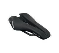 Ergon SR Tri Pro Carbon Mens Bicycle Saddle, Carbon Shell and Rails, Black, Front Power Position