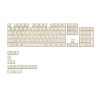 Ergonomic 120KEY ABS Key Cap Set Original Profile Double Shot Injection Molded Key Cap Mechanical Keyboard Semi-Transparent