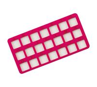 Ergonomic 21 Section Nonslip Crafting Mat Jewelry Creation Suitable for Bead Storage and Handmade Jewelry Projects Portable Bead Storage