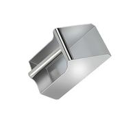Ergonomic 304 Stainless Steel Kitchen Scoops Shovel for Candy Flour Serving Home Restaurant Camping Use Home and Commercial Use Food Shovel