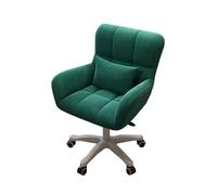 Ergonomic 360° Swivel Desk Chair with Adjustable Height, Lumbar Support, and Wheels - Comfortable Home Office Chair with Arms, Easy to Assemble for Ultimate Comfort
