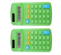 Ergonomic 8Digit Desktop Calculator LCD Display Portable for Daily Calculations Keypad Calculators Easy to Read Number LCD Display Calculator