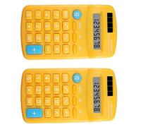 Ergonomic 8Digit Desktop Calculator LCD Display Portable for Daily Calculations Keypad Calculators Easy to Read Number LCD Display Calculator