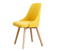 Ergonomic Accent Dining Chairs with Solid Wood Legs Perfect for Restaurants Offices and Modern Decor Stylish and Comfortable Design for Dining Rooms and Bars