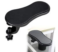 Ergonomic Adjustable Computer Desk Extender, TACYKIBD Computer Armrest Wrist Rest, Keyboard Wrist Rest Mouse Pad Wrist Support for Home Office Computer Laptop Working Gaming