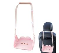 Ergonomic Adjustable Foot Rest Hammock for Car Passenger - Travel Long Driving Road Trip SUV RV Adults Passengers