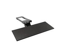 Ergonomic Adjustable Keyboard and Mouse Tray - Under Desk Mount Shelf for Space-Saving Workstation Enhanced Comfort and Productivity in Your Home Office