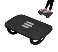 Ergonomic, Adjustable, Rocking, Leg Support, Comfort Enhancer 14.76 x 9.06 x 4.72 inches, Black Footrest, for Home School Use, Balance Training Aid, Comfortable Support,
