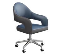 Ergonomic Adjustable Task ChairModern 360° Swivel Office Chair with Comfortable Mid Back Rolling Vanity Chair for Home & Office Use Easy Mobility Wheels
