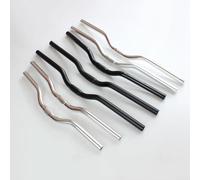 Ergonomic Aluminium Alloy Handlebar 25 4mm for Mountain and Road Bikes, Perfect for Adventurous Rides (Black 580mm)