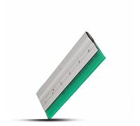 Ergonomic Aluminum Screen Printing Squeegee Silver Aluminum Handle Rubber Blade