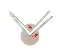 Ergonomic Angle Protractor with Mark Scale Geometry Tool and Math Assistant Student Measuring Tool