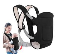 Ergonomic Baby Carrier - Ergonomic Position Face to the World, Secure Multi- Support with Adjustable Strap, Breathable Fabric for Daily Outdoor Adventures