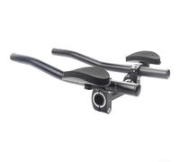 Ergonomic Bicycle Rest Bar 25.4mm with Soft Pads | Lightweight construction, for durable strength, black finish, easy installation, perfect for road bikes(black2)
