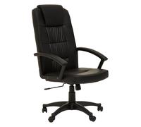 Ergonomic Black Home Office Chair, Comfortable Work From Home Chair, Movable Ergonomic Chair For Office Premier Housewares Black One Size