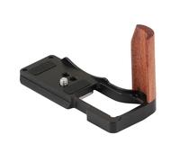 Ergonomic Camera Handle Wood Hand Grip for R50V Aluminum Alloy Plate for Versatiled Photography Needs Camera Accessory