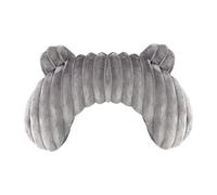 Ergonomic Canine Headrest, Soothing Sleep System, 11.5 Inches Lightweight with Breathable Fiber Fill, Ergonomic Chin Support Arc, Non-Slip Base Guard with Hidden Zipper Bedside Pillow for Couch Cave