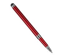 Ergonomic Capacitive Stylus Pen - Ultra-Sensitive Drawing & Writing Tool for Tablets Retractable Ballpoint + Burgundy Metal Design