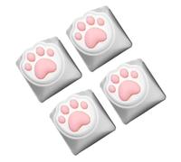 Ergonomic CatPaw Keycaps ABS Silicone Blend Reduced Noise Fatigue Easy Typing For Programmers And Gamers Customizable Mechanical Keycaps
