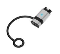 Ergonomic Charging Adapter for Sports Watch Secure Power Transfer Type C Compatibility Weatherproof Structure Watch Charging Adapter Aluminum Alloy