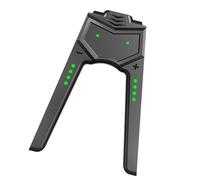 Ergonomic Charging Handle Controller Charging Grip LED Light Type C Charging Port Black