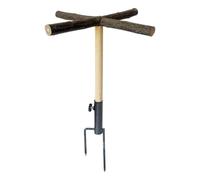 Ergonomic Chicken Perch, Poultry Wooden Roosting, Resting Bar Compact