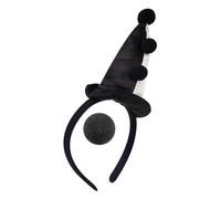 Ergonomic Clown Headband with Nose Collection Cosplay Halloween Party Props for Children and Adults At Various Event Cosplay Headband