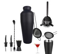 Ergonomic Cocktail Shaker, Practical Bartender Tool, Mixing Spoon with Durable Stainless Steel Design, Home Bar Set, Cocktail Set with Sleek Finish, Bar Accessory for Party and Lounge