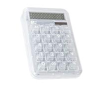 Ergonomic Colorful Calculator Mathematical Tool Flexible Keypad Offices School Exam Use Light Weight ABS Construction Math Calculator Multifunctional Math Device