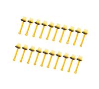 Ergonomic Comb Cleaner Tool for Hair Grime Removal From Brushes MultiFunctional for Travel Household Cleaning 20pcs Hair Remover