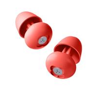 Ergonomic Comfortable Noise Reduction Earplugs in Soft Silicone Suitable for Peaceful Sleep and Quiet Environment 1 Pair Bedroom Earplugs