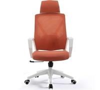 Ergonomic Computer Chair - Breathable Mesh Office Chair with Headrest, Height Adjustable, 360° Swivel, Supports Up to 330lbs, Ideal for Home & Office Use