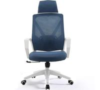 Ergonomic Computer Chair - Breathable Mesh Office Chair with Headrest, Height Adjustable, 360° Swivel, Supports Up to 330lbs, Ideal for Home & Office Use
