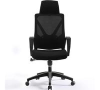 Ergonomic Computer Chair - Breathable Mesh Office Chair with Headrest, Height Adjustable, 360° Swivel, Supports Up to 330lbs, Ideal for Home & Office Use