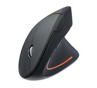 Ergonomic Computer Mouse - Wireless Rechargeable Vertical Design, Comfortable Input Device | Precision Receiver Mouse for Work Laptop Learning Home Office Professional Daily Use