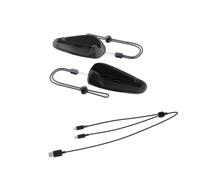 Ergonomic Controller Adapter Detachable Charging Station Gaming Mouses Grip ABS Charges Suitable for Consoles Competitive Controller Symmetrical Hand Size Lightweight Converter Aiming Tournament