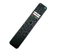 Ergonomic Controller with Voice Command Feature for KD43X80J KD50X80J KD55X80J KD55X85J Models Shockproof ABS Design TVs Voice Remote Control
