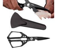 - Ergonomic Cooking Scissors for Food Cooking, Gardening, Home Use, Portable Cutting Tool Cannot Be Packed and Washed, One with Me