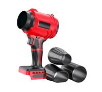 Ergonomic Cordless Blower 40000RPM Motor 2 Nozzles Portable 1.35lb Design for Single Handed Operations Compact Cordless Garden Blower