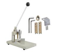 Ergonomic Corner Rounder Punch, User-Friendly Extended Handle, Interchangeable Dies for ABS, Aluminum, Leather, Printing Companies