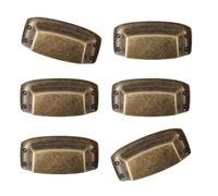 Ergonomic Curvilinear Form Handles for Drawer Entrances Offering Traditional Look and Strong Construction for Residential Application Multi Purpose Handle