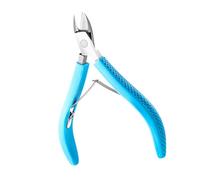 Ergonomic Cuticle Nipper with Rubber Handle Trimmer Professional Manicure Tool for Nails Care Full Jaw Cutter Cuticle Cutter