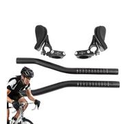 Ergonomic Cycling Arm Rest - TT Handlebar Aero Bar for Mountain, Road, Racing Bikes, Comfortable Support for Long Rides, Lightweight, Sturdy, Easy Installation, Circulation Accessories