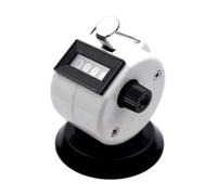 Ergonomic Design ABS Tally Counter with Base for Classroom and Activity Counting None Battery Required Long Life ABS Hand Count Counter