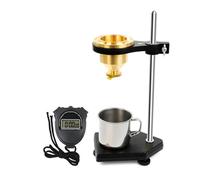 Ergonomic Design Flows Cup Practical Four Viscometer for Seating Operations Minimizing Fatigue & Measurement Errors Four Viscometer