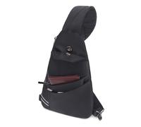 Ergonomic Designs Men's Crossbody Bag Spacious Interior Shoulder Purse Satchel Chest Bags for Various Occasion